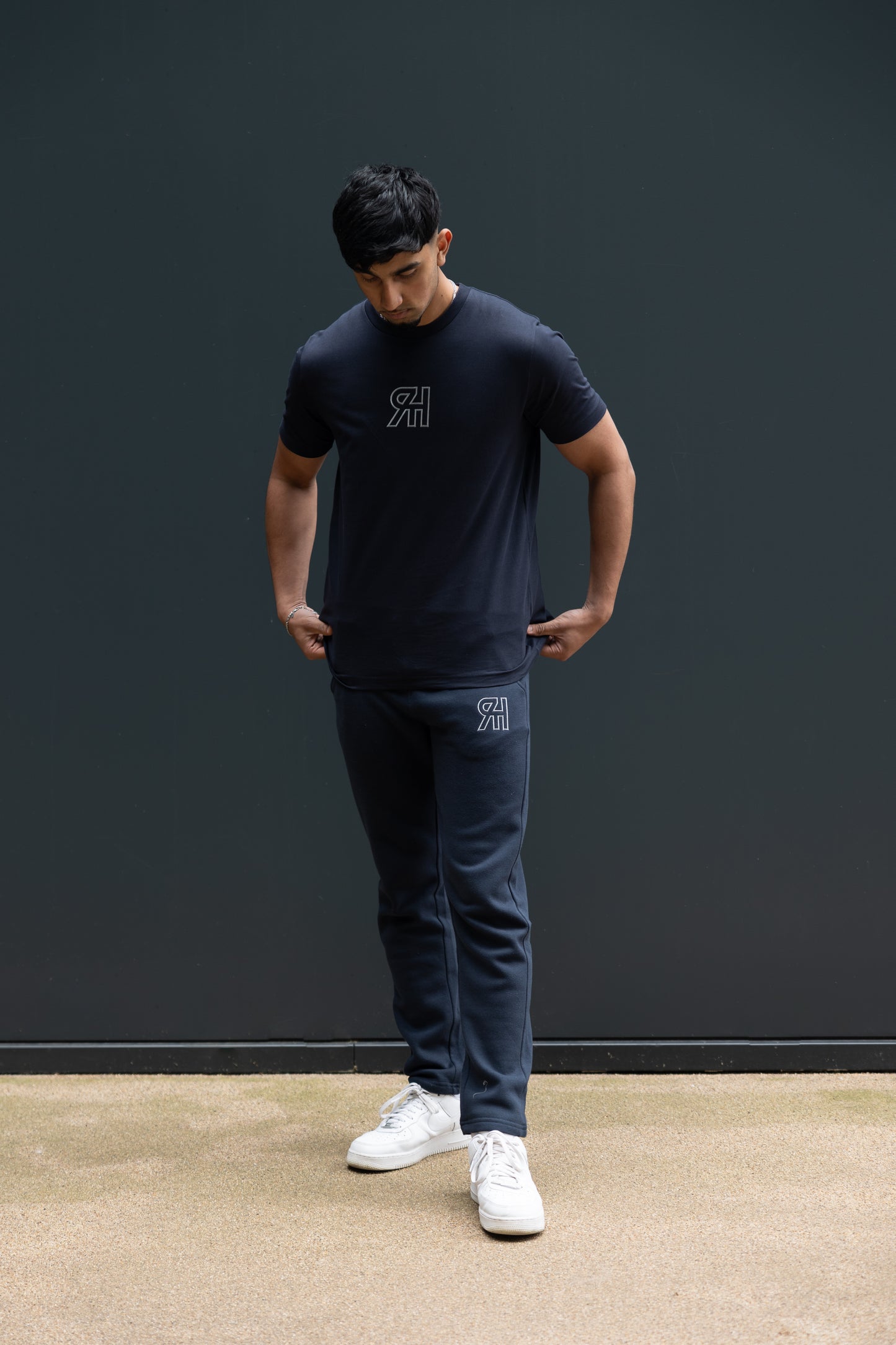 Remain Humble Navy Joggers