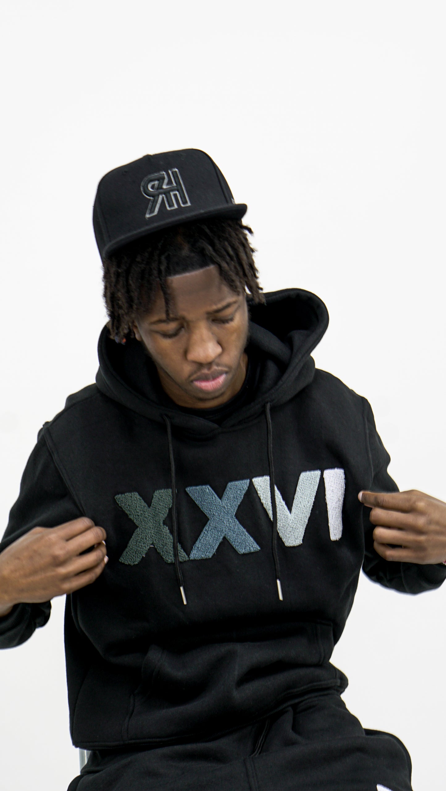 XXVI Black Hoodie